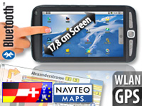 TOUCHLET Tablet-PC X2G mit Android2.2, GPS & Navi-Software Europa 43; Touchlet, Touchlet Tablet-PCs 