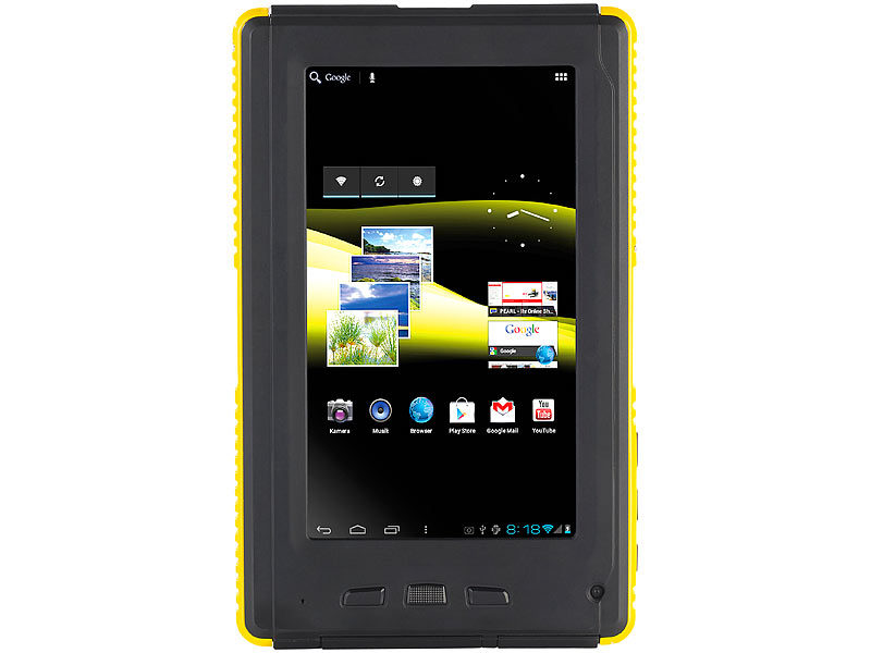 TOUCHLET 7"-Tablet-PC X5.Outdoor mit Android 4.0, IP57-Schutz; Tablet, Touchlet Tablet-PCs 