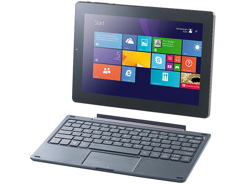 TOUCHLET 10,1" Tablet-PC XWi10.twin mit IPS-Display (refurbished); Android Tablet PCs (MINI 7") 