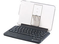 TOUCHLET 2in1-Schutztasche mit BT-Tastatur für Tablet-PC X8 quad.pro; Android-Tablet-PCs (MINI 7") 