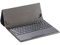 TOUCHLET Schutztasche mit BT-Tastatur für Tablets bis 240 x 170 x 8 mm; Windows Tablet PCs, Android-Tablet-PCs (ab 7,8") 
