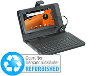 TOUCHLET 2in1-Schutztasche mit Tastatur für Tablet-PC (Versandrückläufer)