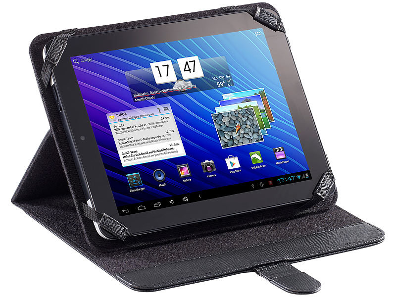 Universal Zubehör Set Hülle Packung für Denver TAQ-10252 10.1 Zoll Tablet Pc 